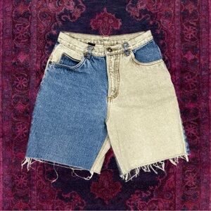 vintage denim jorts